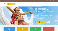 Desktop Screenshot of enfamiliafad.org